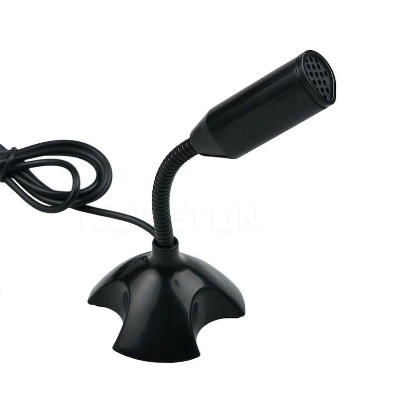 M Microphone Laptop Komputer USB Podcast Kebidu m-306 Black