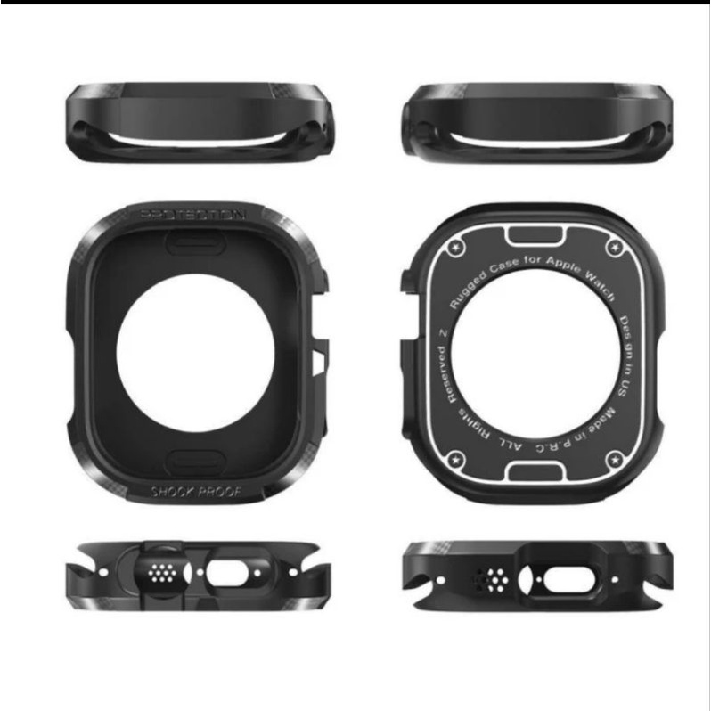 Apple watch ULTRA 49MM 49 MM soft case Rugged Bumper