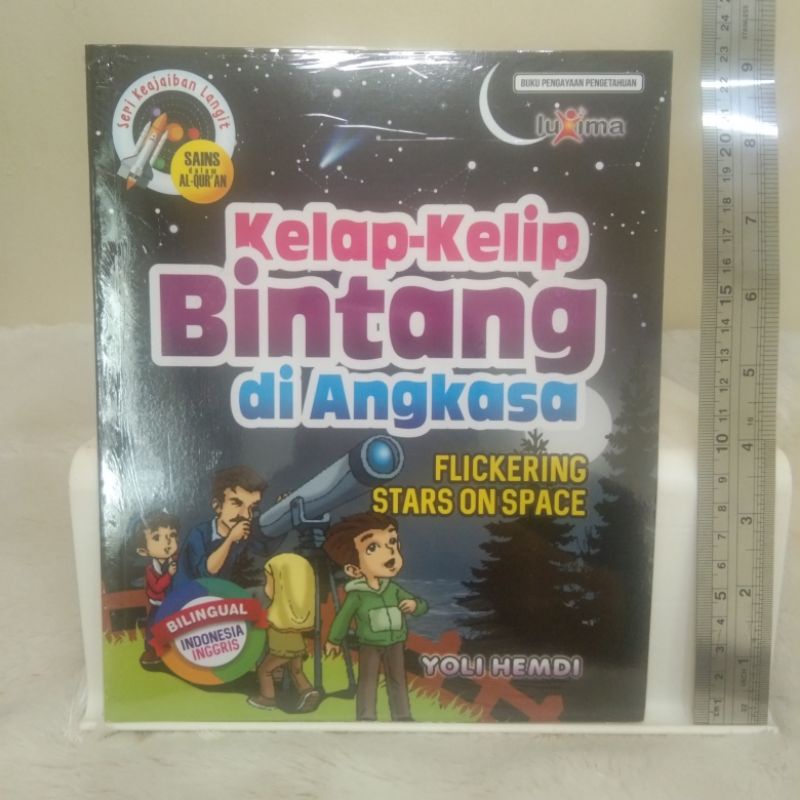 Buku pengetahuan anak Islami Seri Keajaiban Langit Sains dalam Al Quran KELAP KELIP BINTANG DI ANGKA
