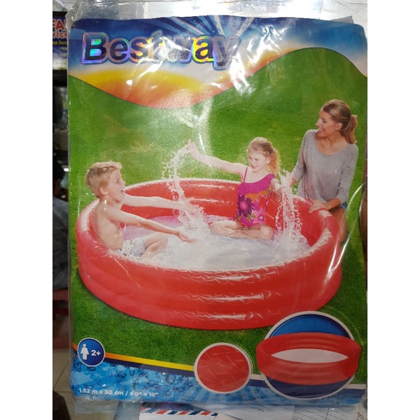 kolam renang tiup bulat bestway 51026 BESTWAY swimming pool 152cm
