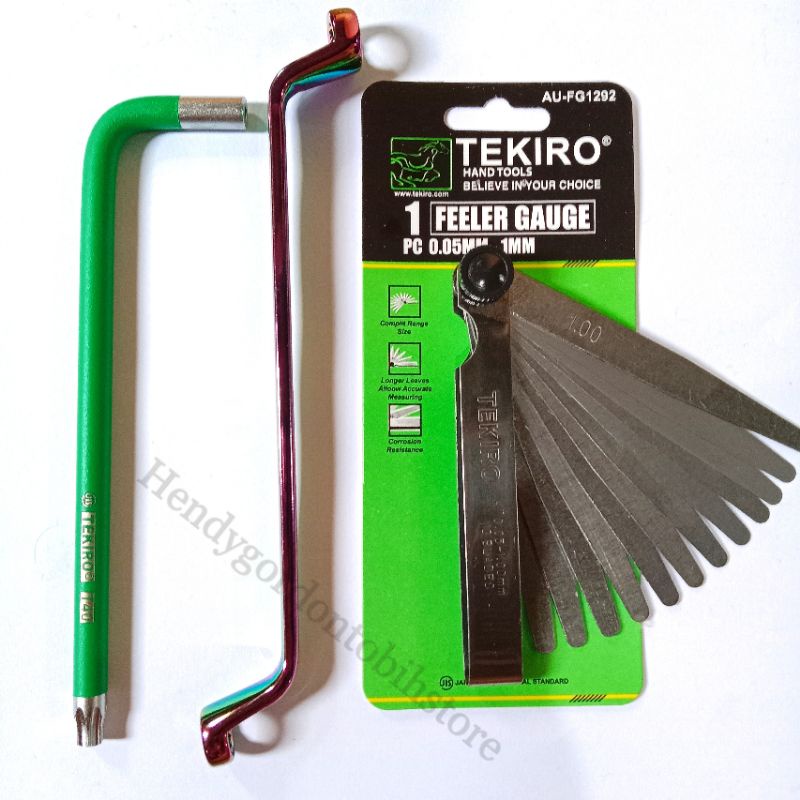 Kunci Stel Klep TEKIRO 3 pcs - Kunci Stelan Klep TEKIRO 3 Pcs - Fuller TEKIRO