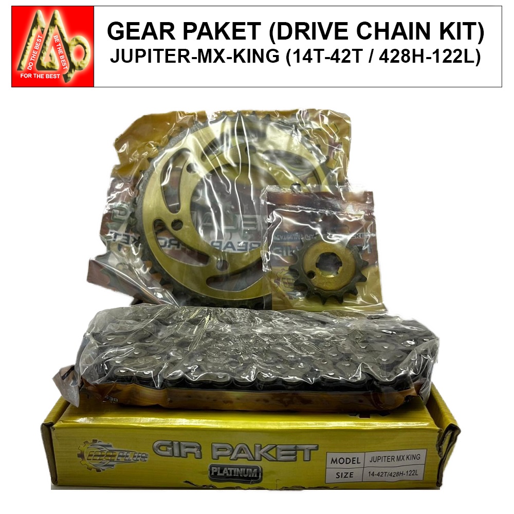 Jupiter-MX-King-150 / Gear Paket (Drive Chain Kit) / 128+