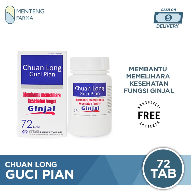 Chuan Long Guci Pian - Obat Pereda Nyeri Sendi dan Tulang Keropos