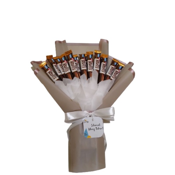 Bucket Chocolatos Buket chocolatos roll buket isi 20 Snack wrapping premium