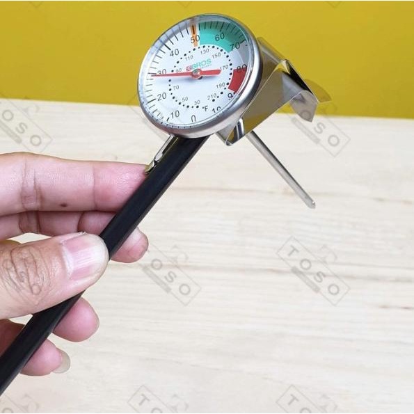 

READY ✅Cafe Bros Termometer Barista Thermometer Susu Kopi Milk Coffee Suhu|RA3