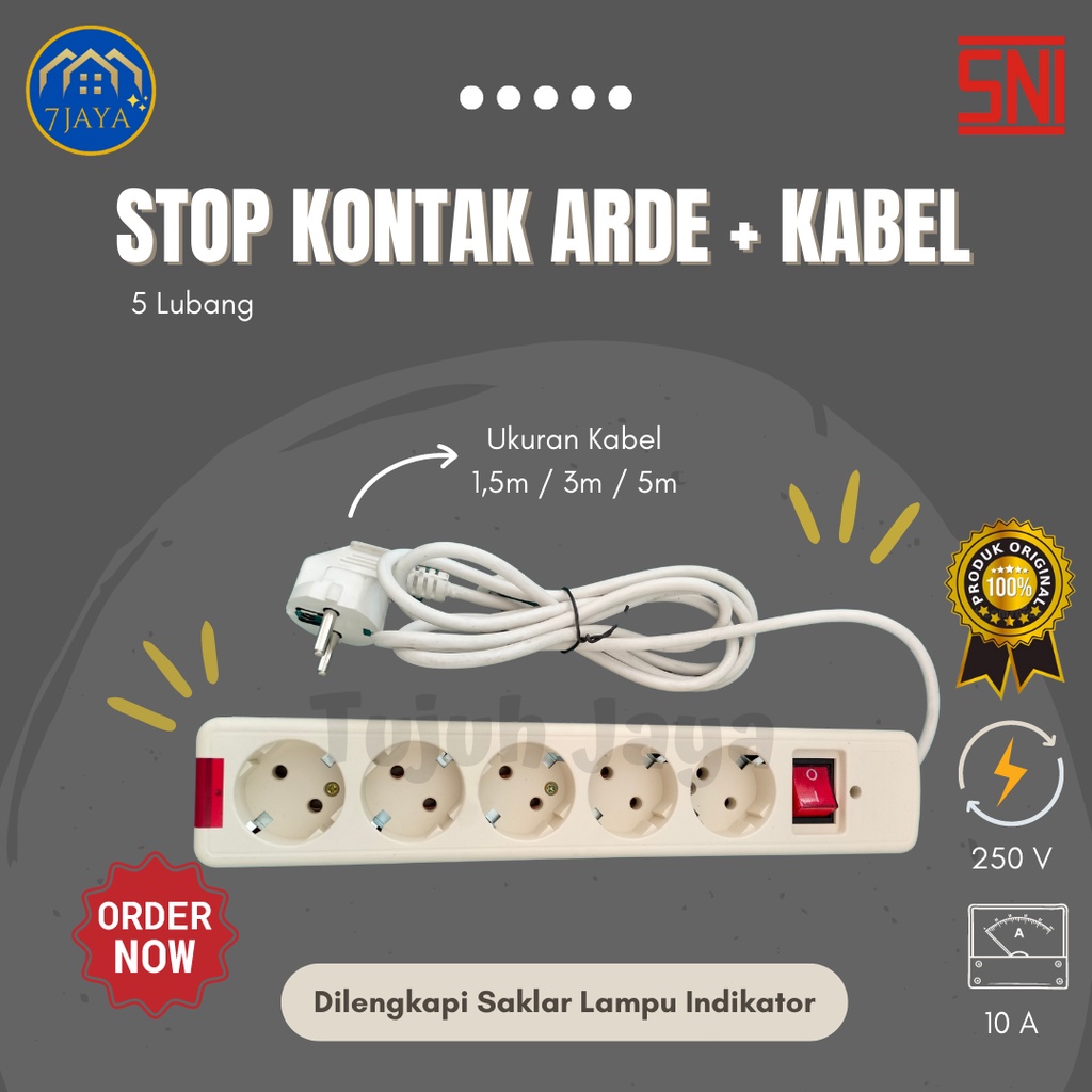 Stop Kontak + Kabel