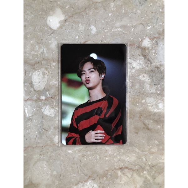 Official BTS Jin Fan Meeting vol 3 FM 3 Photocard