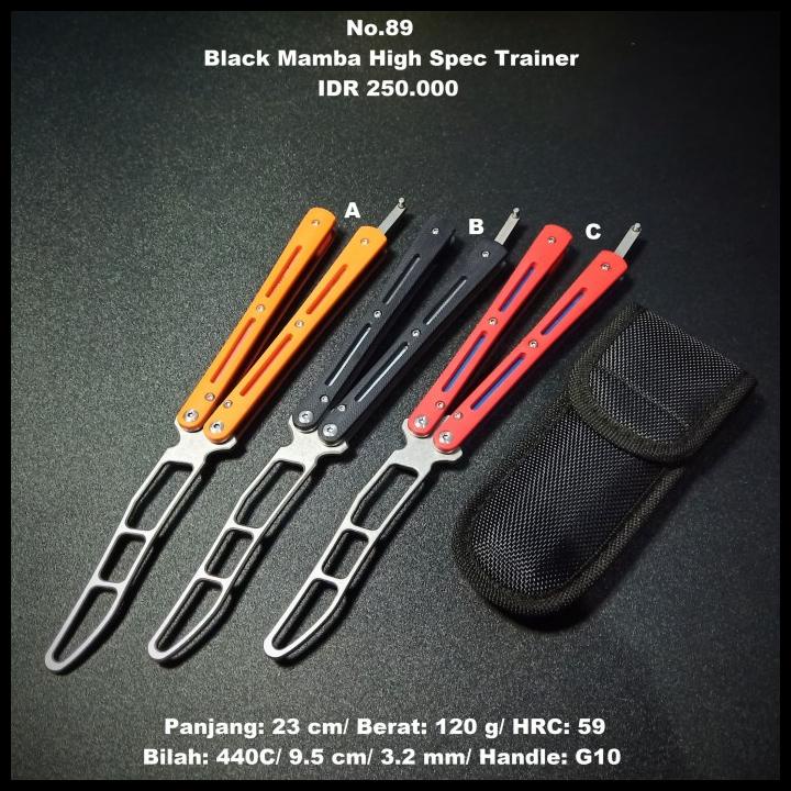 Balisong Trainer 3B High Spec Bearing System