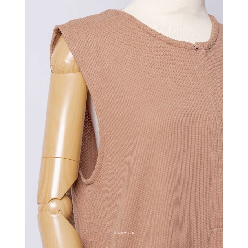 Nancy Sleeveless Basic tanpa lengan by jilbrave official shop