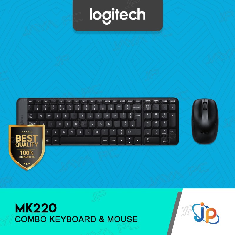 Logitech Combo Wireless Keyboard & Mouse MK220