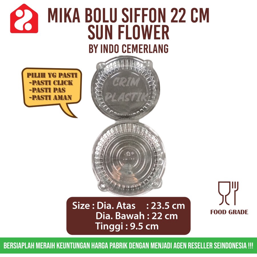 

Mika Bolu Sifon Uk 22 cm Chiffon 22 cm Siffon Sunflower Indo Cemerlang