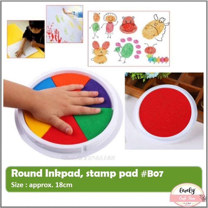 

Jualan Multicolor Inkpad Stamp Pad For Bujo, Scrapbook, Kids, Diy Craft Diskon