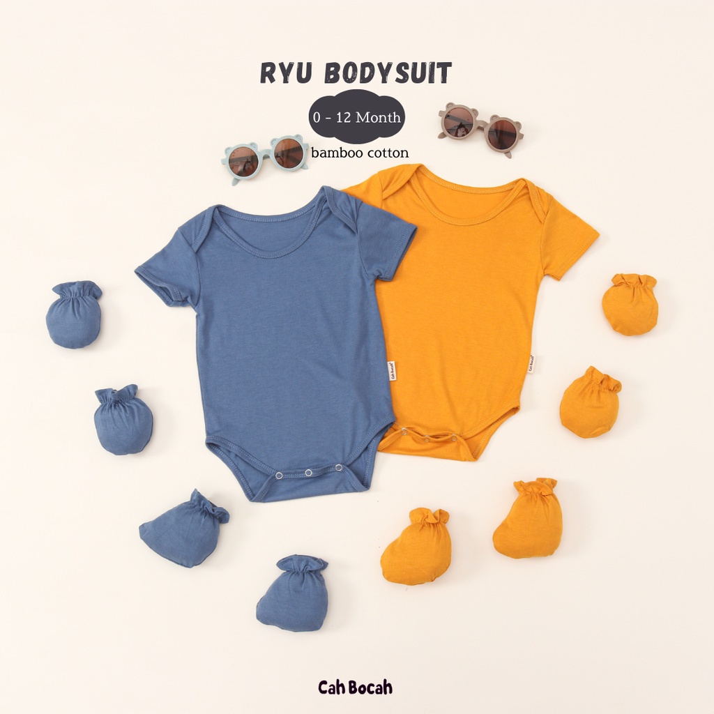 Cah Bocah Ryu Bodysuit Jumper Bayi 0 - 12 Bulan