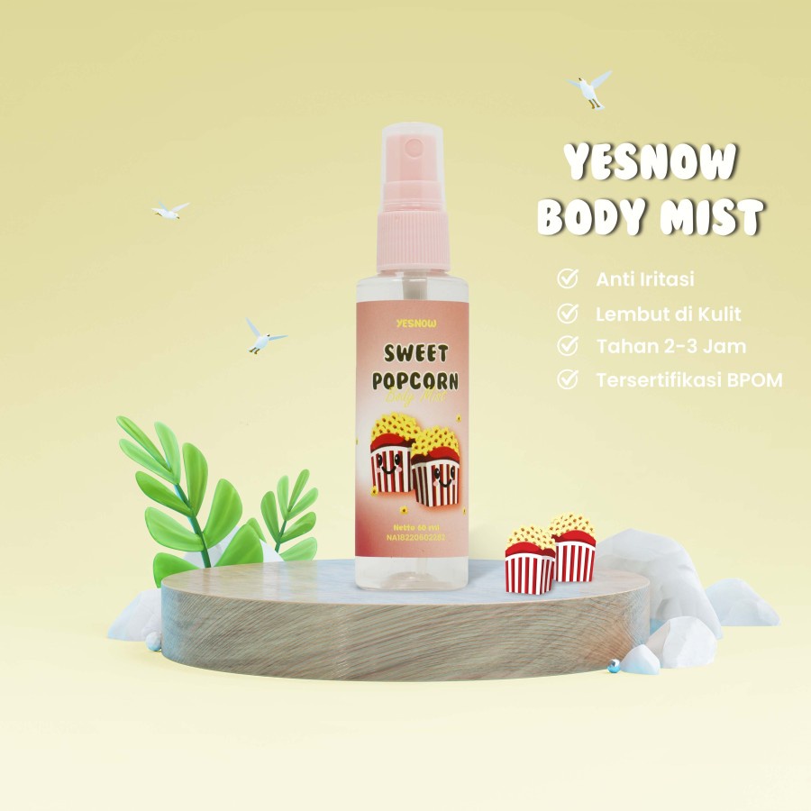 NEW YESNOW BODYMIST DESSERT - SOMETHING SWEET &amp; FRESH