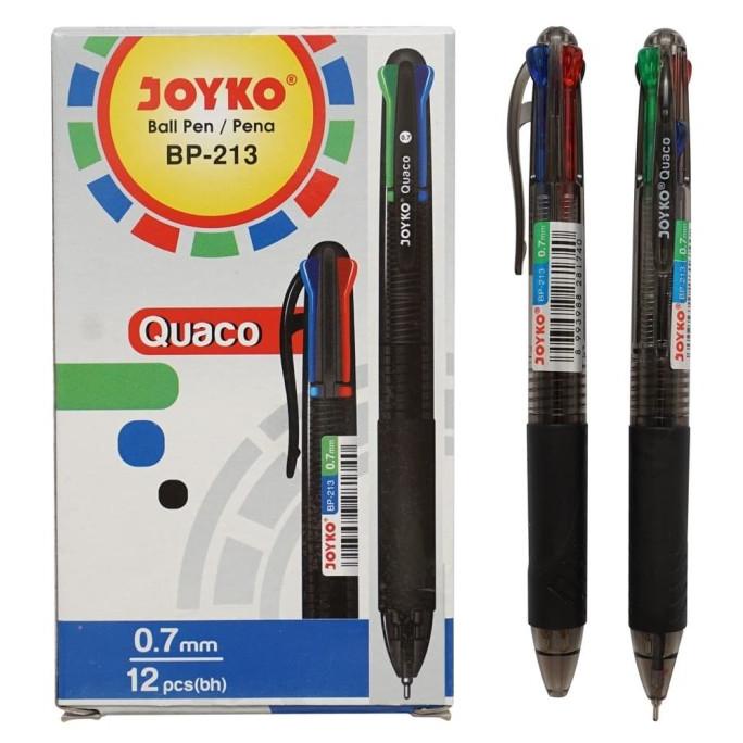 

(COD) Pulpen Joyko Quaco ( Pen 4 Warna ) GRATIS ONGKIR Kode 654