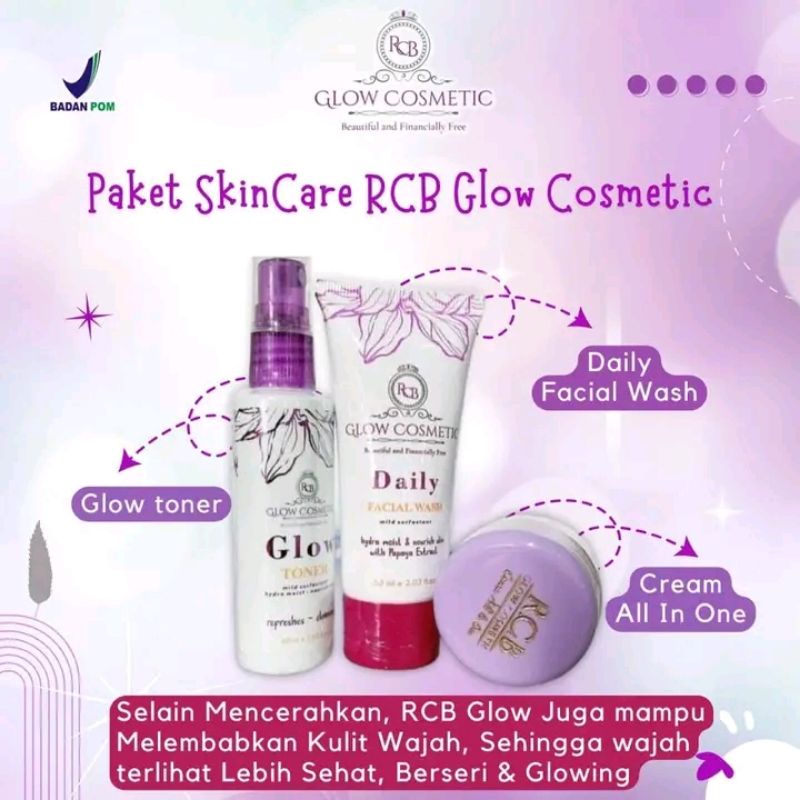 Cream RCB Glow Paketan
