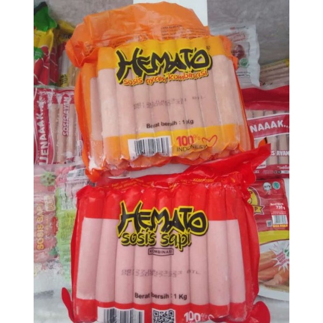 

hemato sosis ayam dan sosis sapi 1 kg