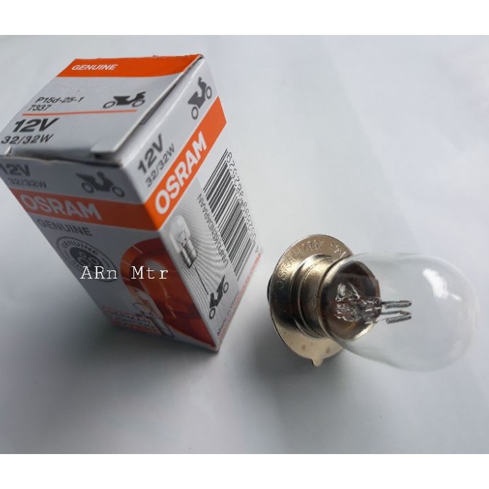 Bohlam Lampu Depan Original Osram k1 32W 25W motor Bebek