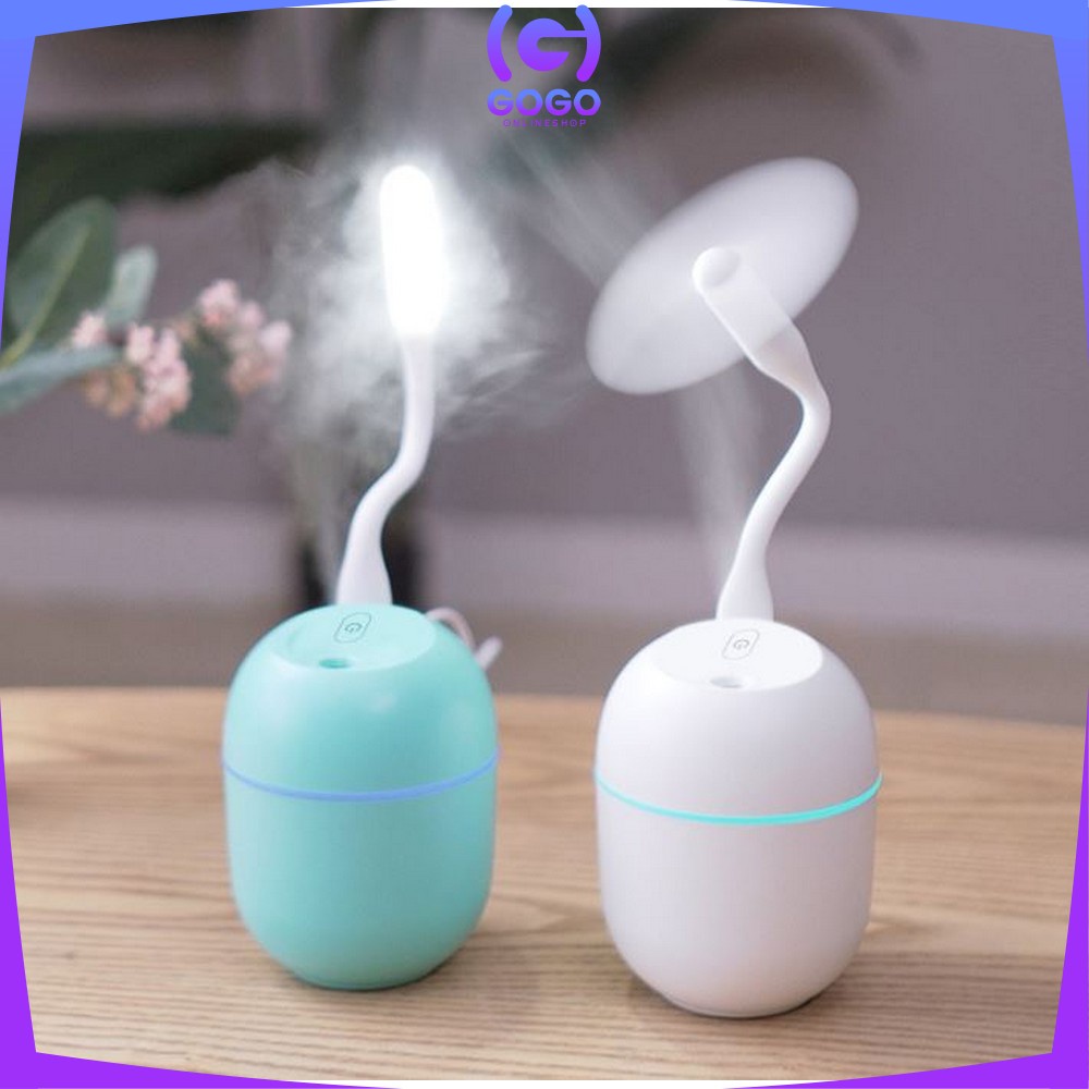 GOGO-C430 Air Aroma Mini Humidifier Diffuser USB Air Mini Portable / Pelembab Udara / Purifier Aromatherapy Essential Oil Difuser