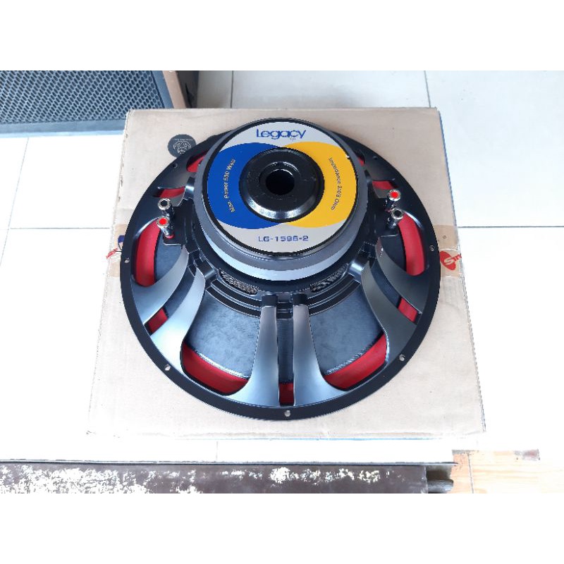 Speaker Subwoofer 15&quot; 15 inch Legacy 1596 2 Double Coil