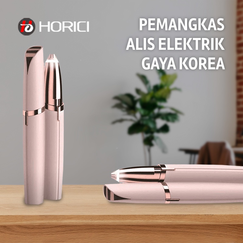 Pemangkas alis elektrik gaya Korea ,Flawless-Epilator Eyebrow/Electric Feather Trimmer Portable Painless Pen