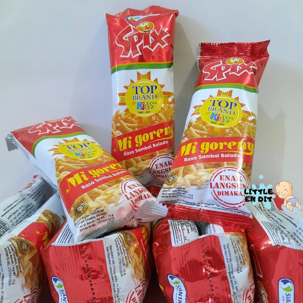 

Littleendit SNCK14 Snack Spix Mie Goreng 15gr