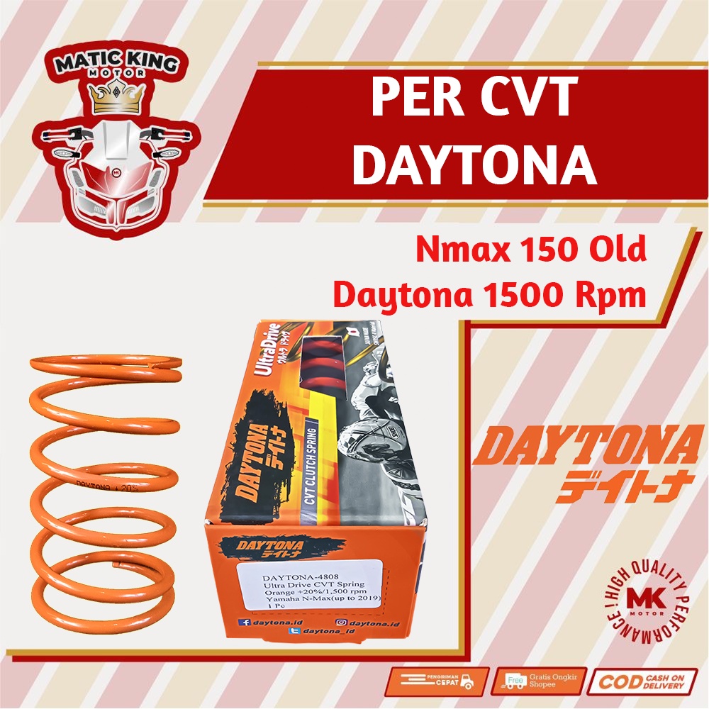 DAYTONA Per CVT Nmax Aerox 150 155 Old New 2DP Racing 1500 RPM