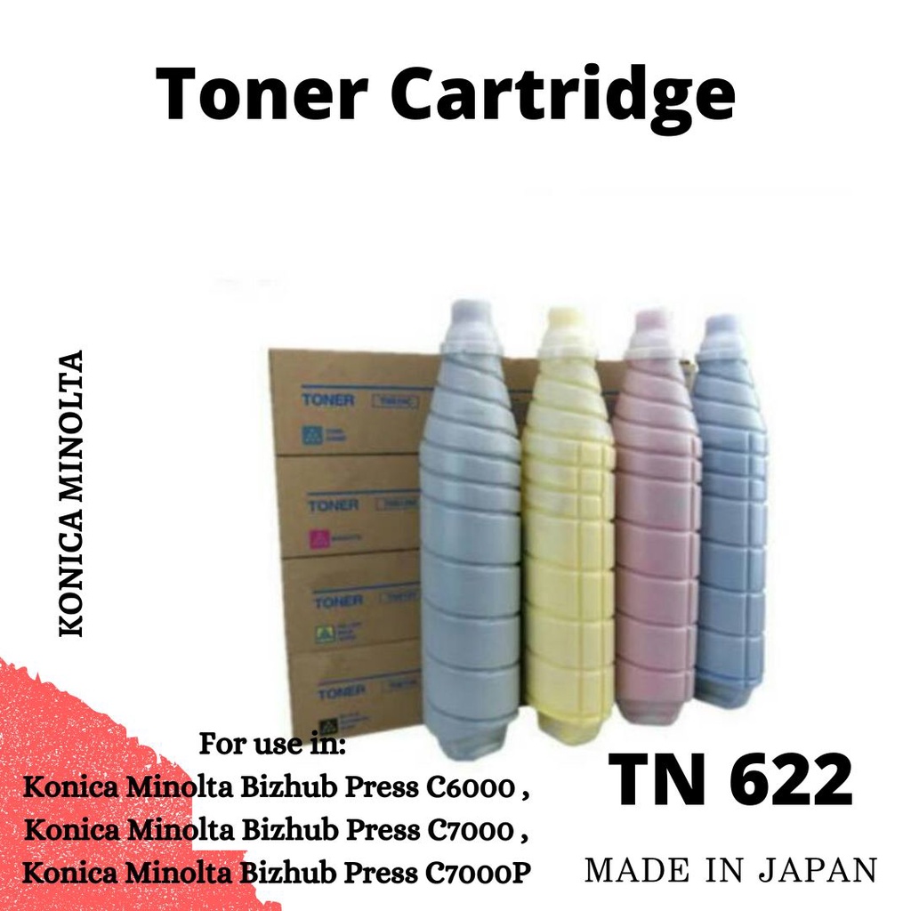 Toner Konica Minolta BIZHUB PRESS C7000 C8000 C6000 TN 622