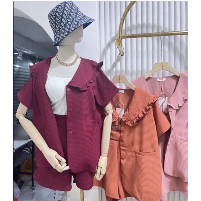 Blazer Set Bangkok Premim Baju Bkk Premium Bahan Tebal Baju Wanita Premium