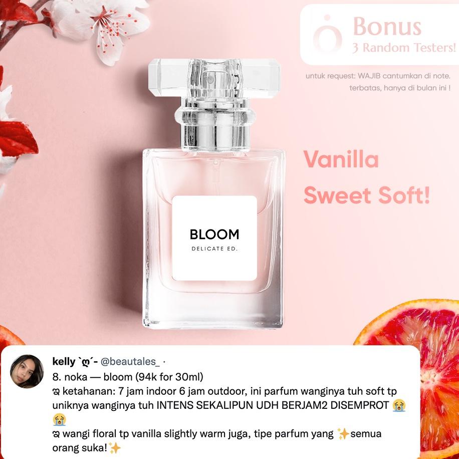 Ready Stock YCK0L NOKA Perfume - DELICATE EDITION (Bloom, Fiesta, Creame, Eiden, Rose, Joy) 39 Hot S