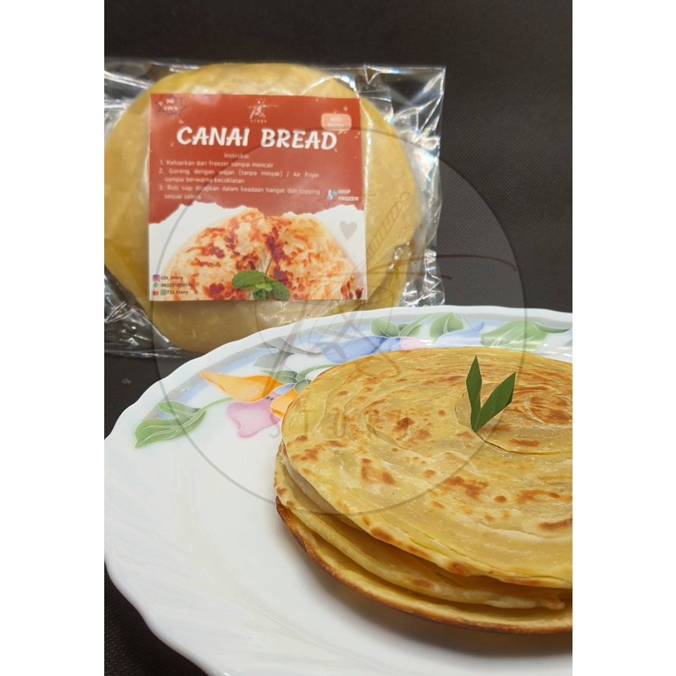

Roti Canai / Maryam with Butter (Frozen) (5pcs)
