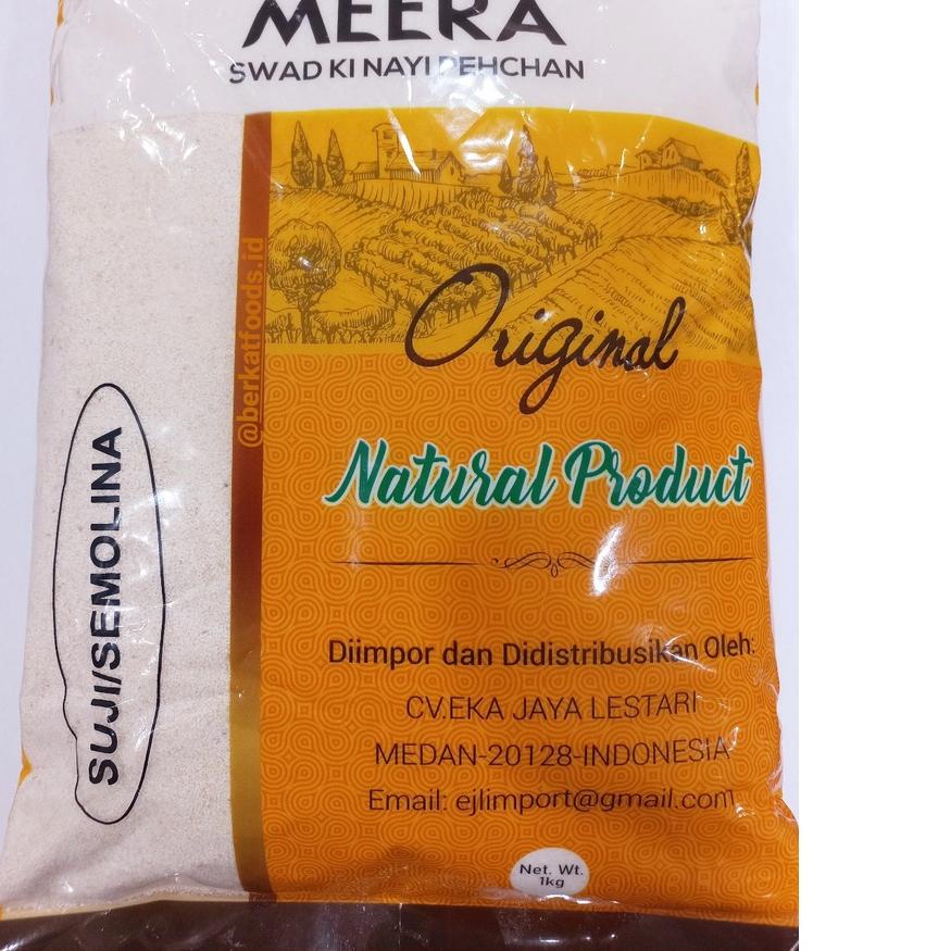 

✨Original✨ Sooji / Suji / Tepung Semolina / Samolina Flour/ Samid Meera India !!