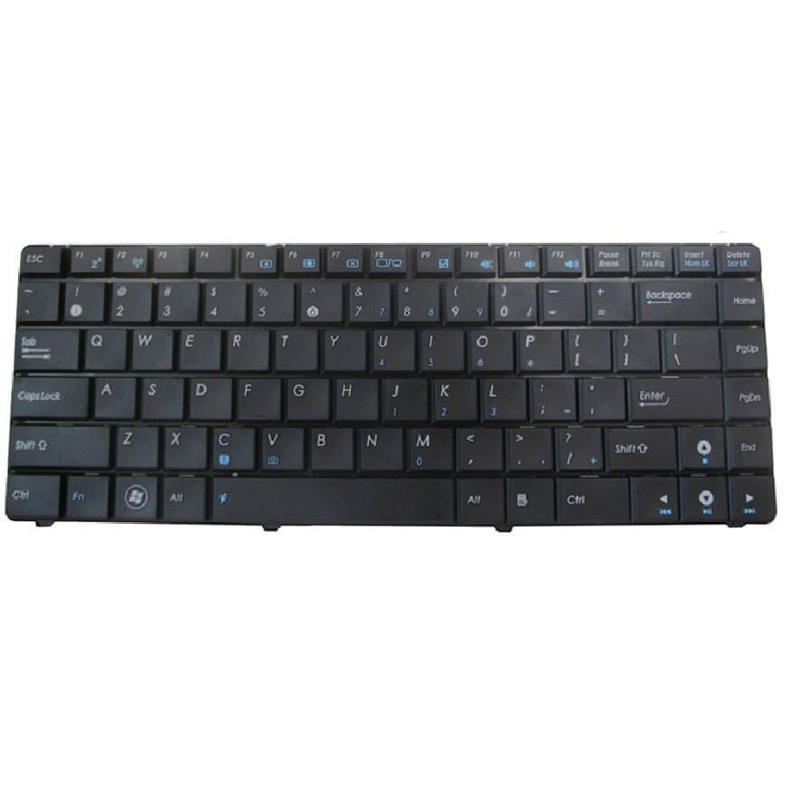 Keyboard Laptop Asus K40 K40i K401 K40AB K40AN K40E K40IJ K401J K401N Ori Hitam