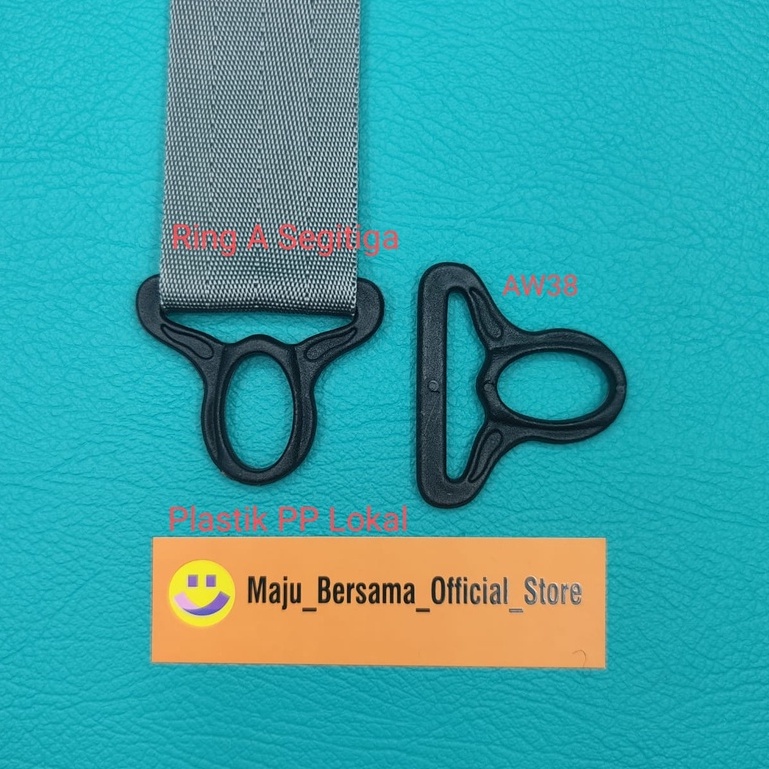 Buckle Plastik PP Lokal - Ring A Segitiga ( AW isi 120 pcs ) SW1