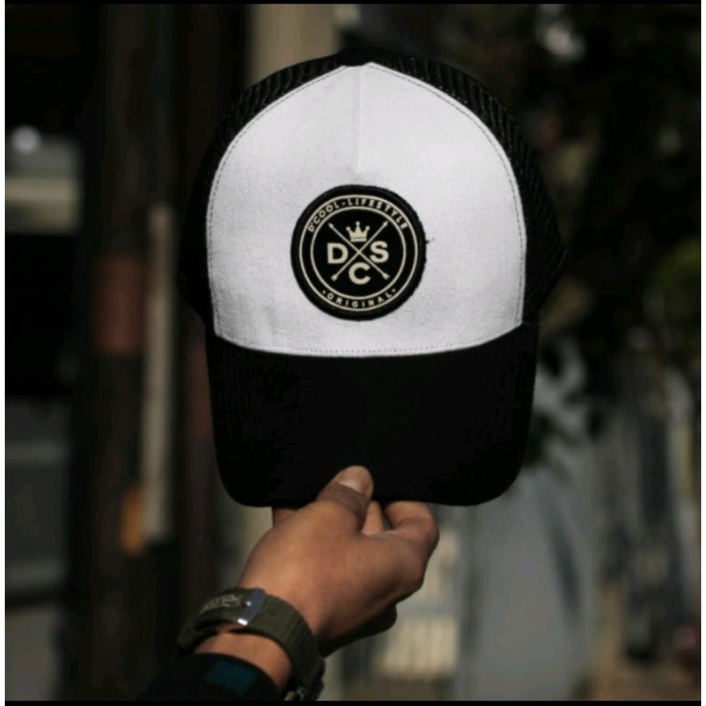 Topi Pria Distro Original Trucker Hat Topi Jaring Warna Variasi Keren Topi BaseBall Pria Dewasa Couple Pasangan Casual Murah