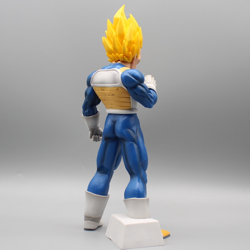 Mainan Action Figure Model Anime Dragon Ball Vegeta Super Saiyan Vegeta Bahan PVC Ukuran 30CM Untuk Koleksi