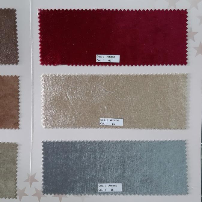 Kain Sofa Beludru AMANO