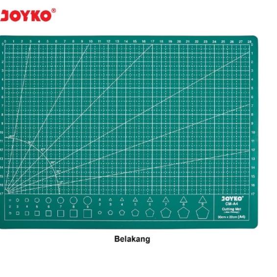 

Big Sale Cutting Mat / Alas Potong Joyko CM-A4 / Cutting Pad Board Double-sided DIY Tool Cutting Board-Papan Pot