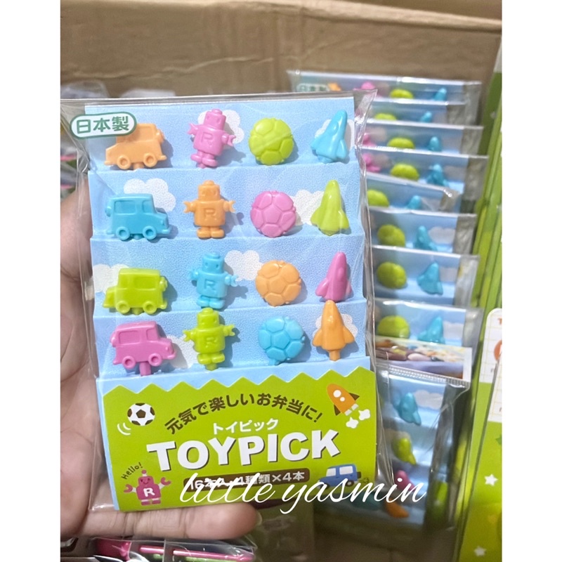 Tusukan Bento Food Picks Toy Pick ORIGINAL TORUNE JEPANG