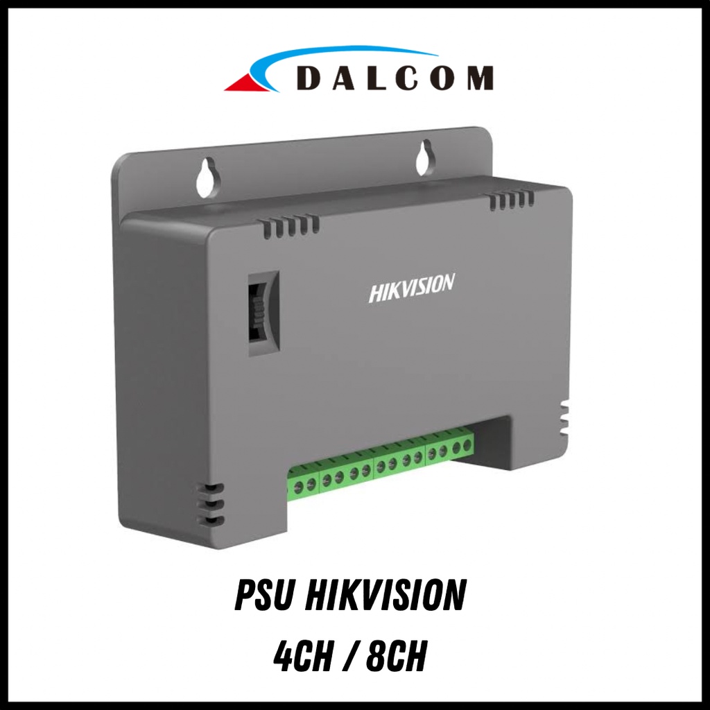 POWER SUPLY CCTV HIKVISION MODEL BOX UNTUK 4 KAMERA