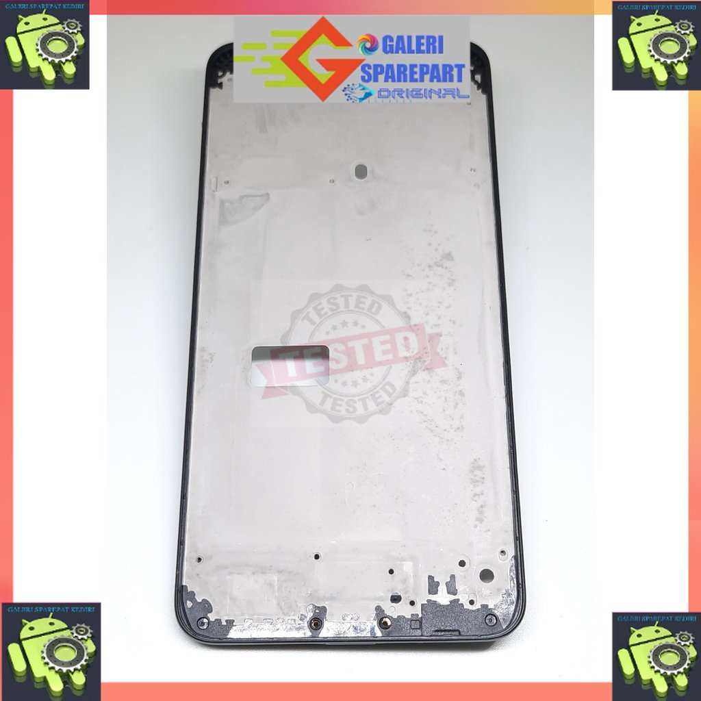 FRAME LCD TATAKAN LCD TULANGAN LCD FREM LCD TULANG TENGAH OPPO A5S A 5S