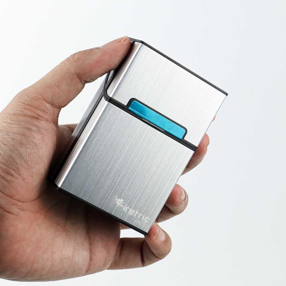 Kotak Bungkus Rokok Elegan Aluminium Penyimpan Rokok Cigarette Case Praktis Ringan Mudah Digunakan