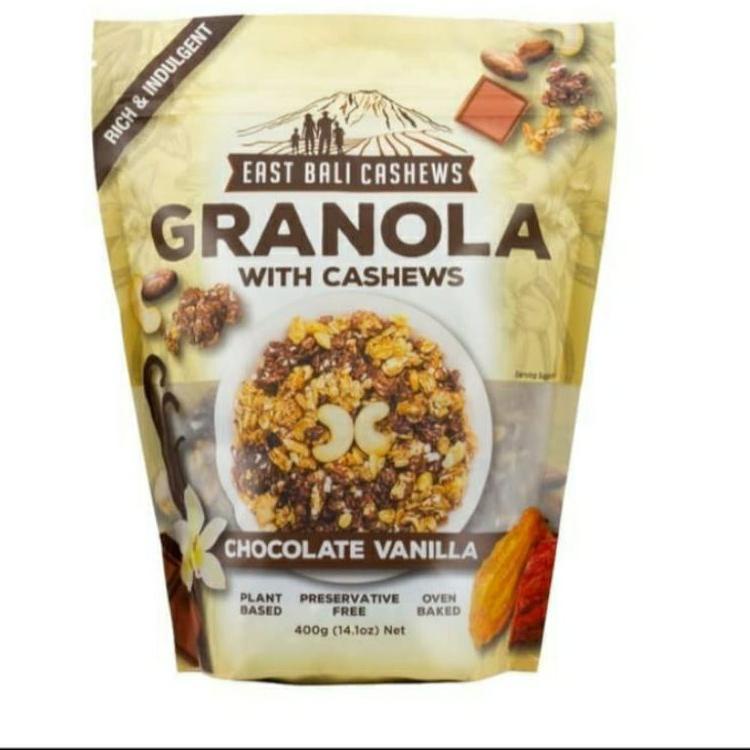 

CSR7d7C--EAST BALI CASHEW granola chocolate vanilla 400gr