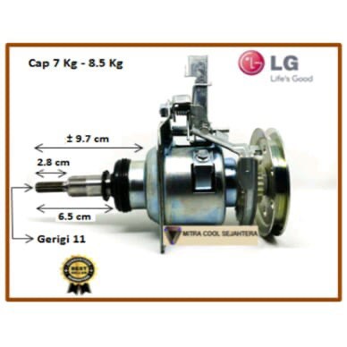 Gearbox Mesin cuci LG 1 tabung