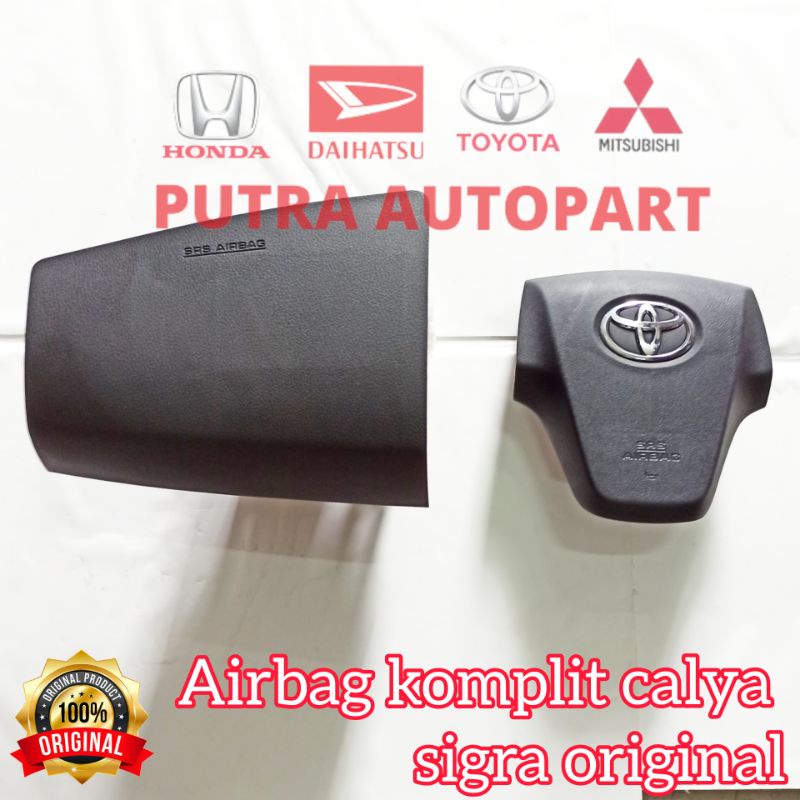 airbag set stir dashboard calya sigra original