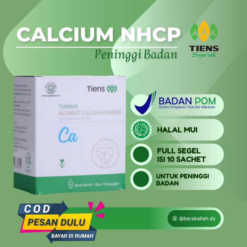 

NHCP TIENS Nutrient Hight Calcium Powder Susu Kalsium Terbaik di Dunia