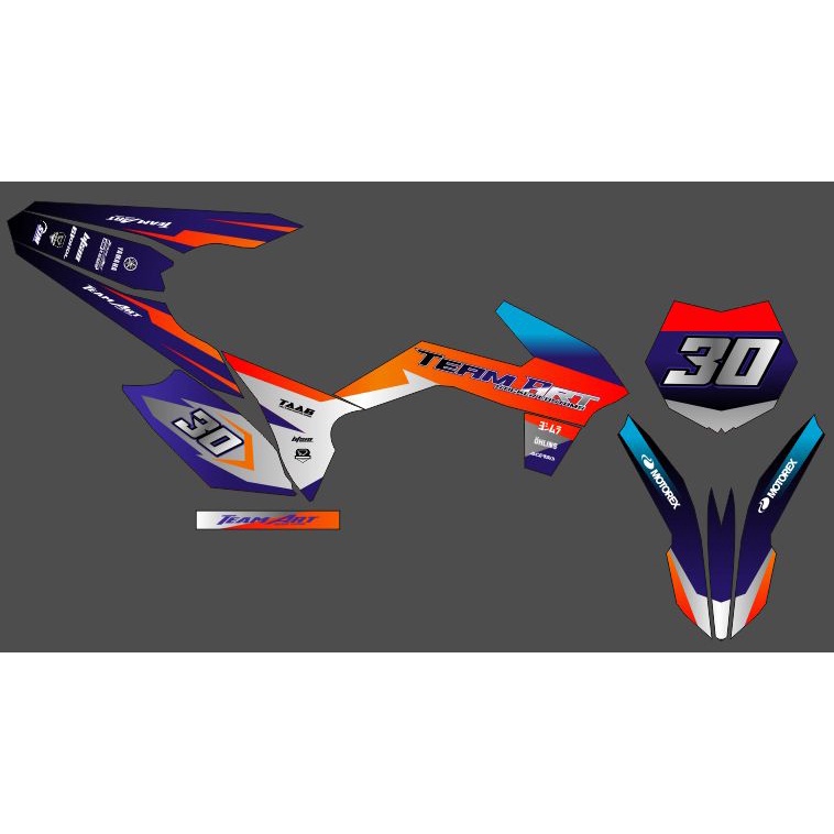 decal ktm 85