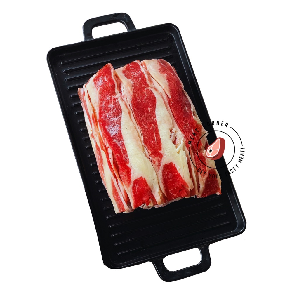 

DAGING SLICE AUS SHORT PLATE 1 KG Shortplate Slice MEAT CORNER BNI