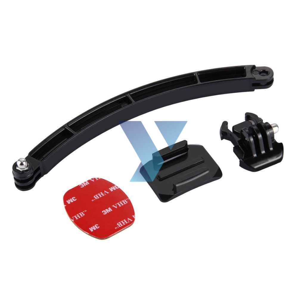 Helmet Extension Arm Set Mount for GoPro Xiaomi Yi - F06734 ( Al-Yusi )