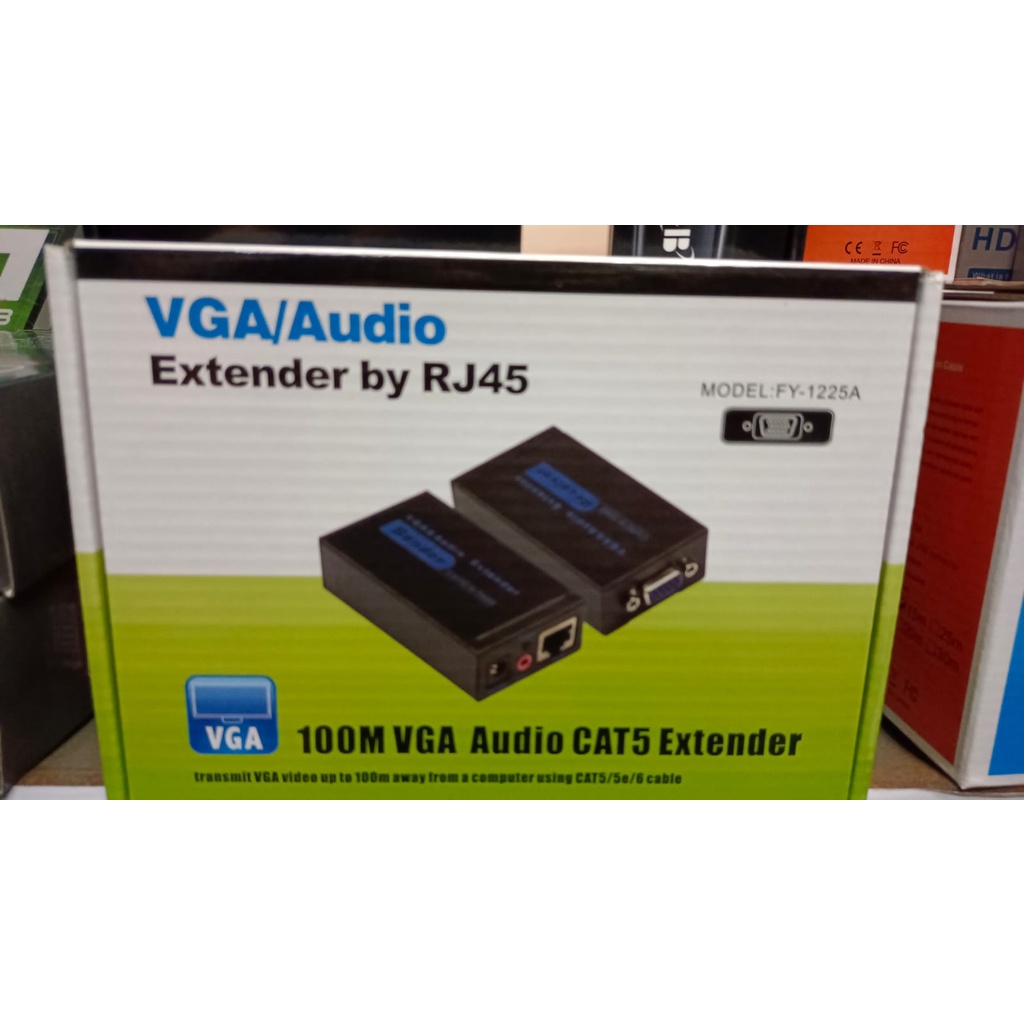 VGA Extender 100Meter Over Kabel lan Cat5/6